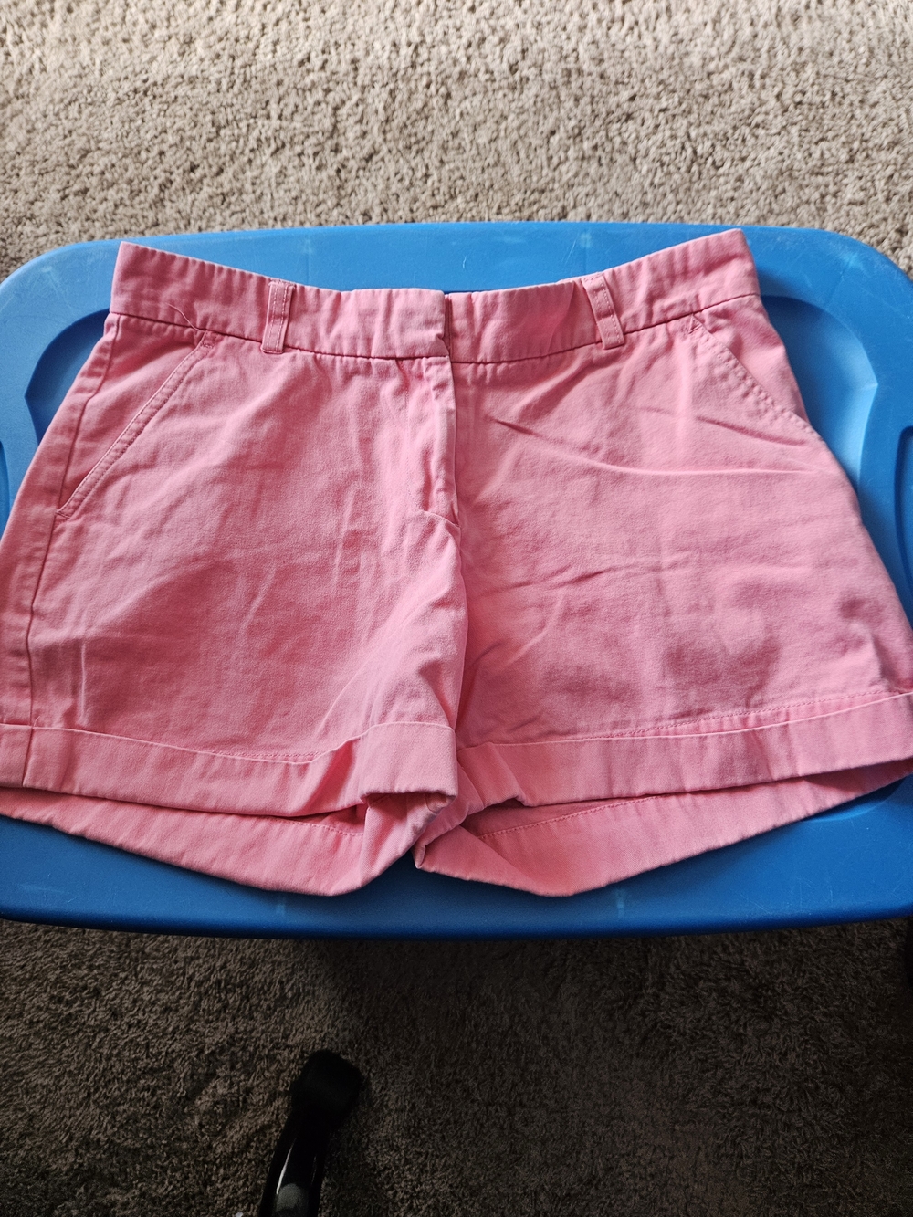 Steve & Barry's Coral Pink High-Waist Casual Shorts